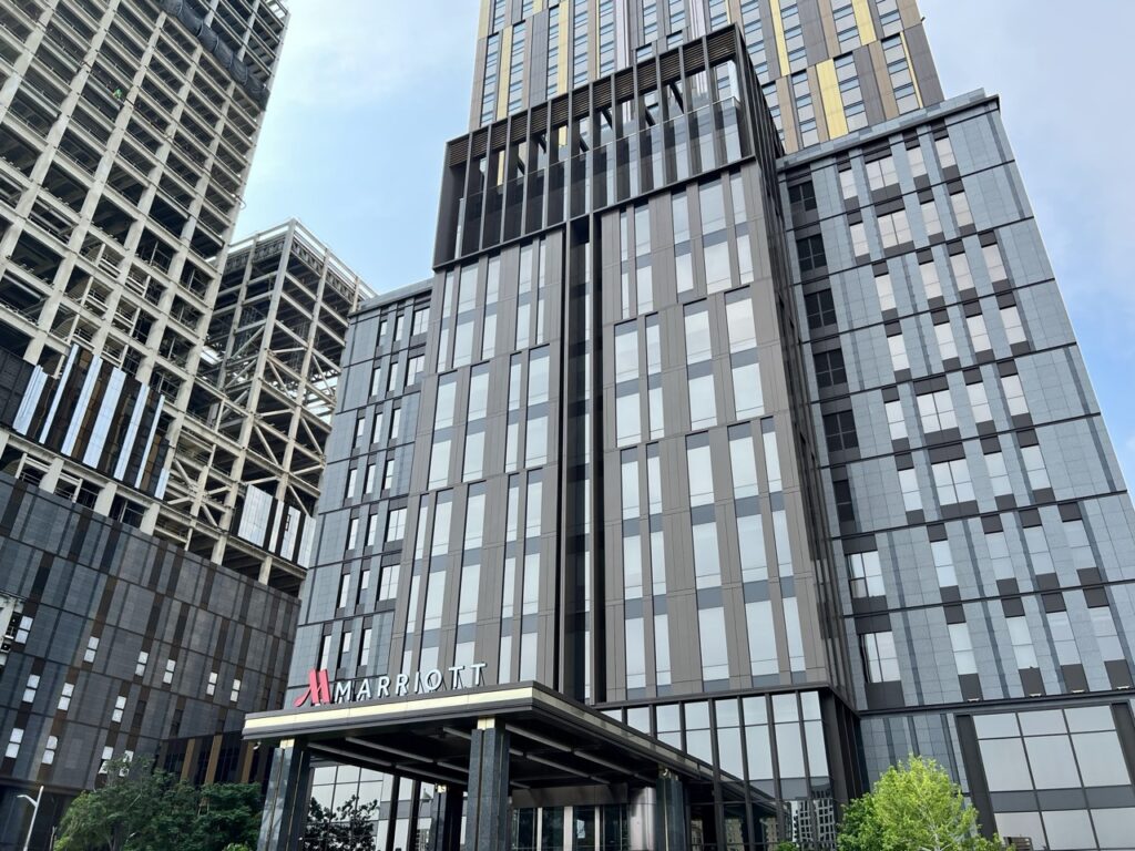 高雄マリオットホテルの外観